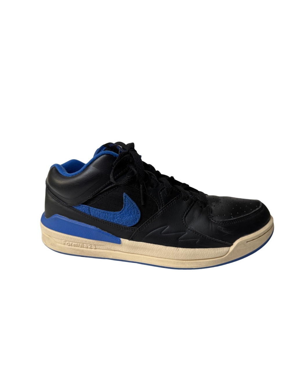 Jordan Women's Stadium 90 Low-Top Sneaker in Black and Blue